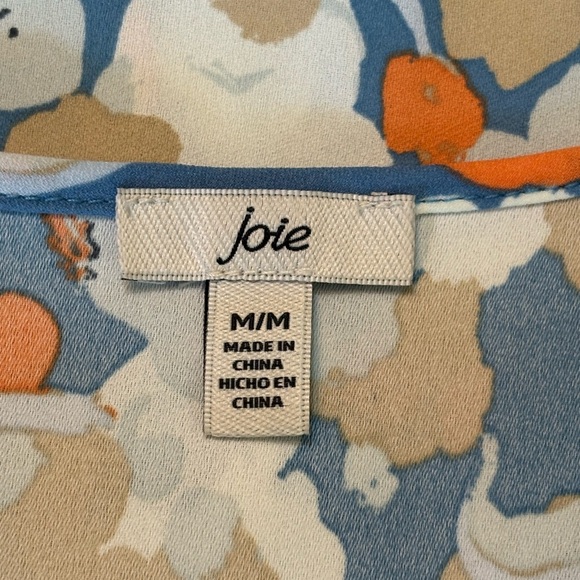 Joie Multicolor Floral Blouse size M - Picture 2 of 13